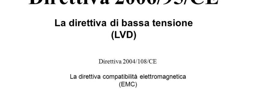 Direttiva 2006/95/CE
