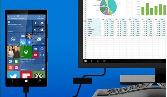 Windows 10 Mobile - Continuum