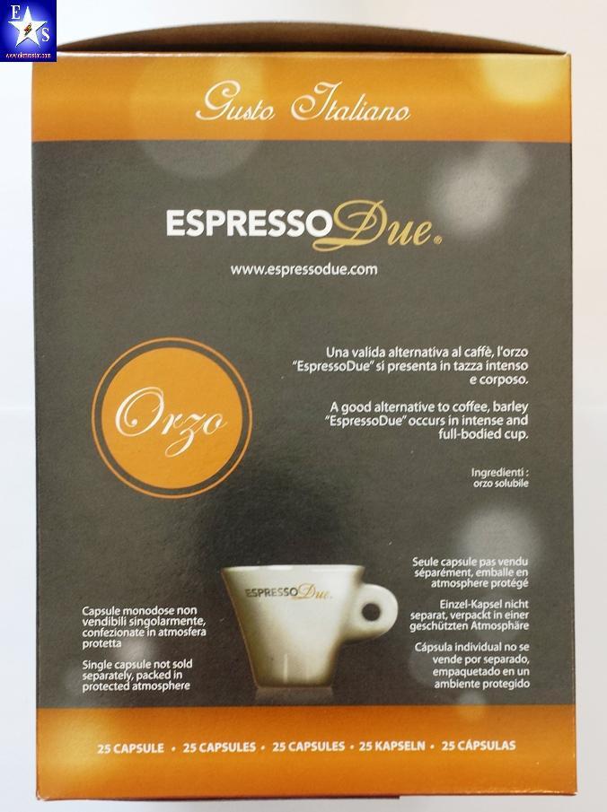 Espresso Due 25 Capsule Orzo per Nuove Macchine cod 315-321-327