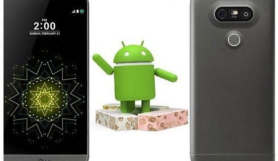 Update ad Android 7 per LG G5