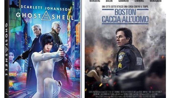 Ghost In The Shell e Boston - Caccia All'Uomo in Home Video dal 3 Agosto