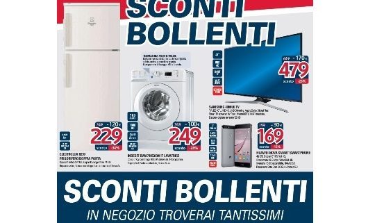 Dal 7 al 23 Luglio arrivano gli Sconti Bollenti! Sfoglia il volantino con le offerte!