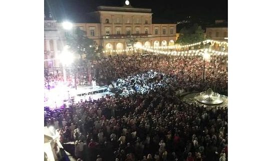 Elettro Star alla festa per gli 80 anni di Raoul Casadei