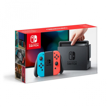 NINTENDO Switch Rosso Neon/Blu Neon