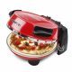 G3 Ferrari Pizzeria Snack Napoletana G10032, Forno per Pizza nero e rosso, 1200W