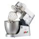 Kenwood Chef Major Titanium KMP05 - Planetaria Professionale Kenwood con motore monofase da 1500 W. Comandi a bassa tensione e griglia di protezione, asportabile, in acciaio inox. Struttura in metallo pressofuso e finitura in acciaio spazzolato. Vasca in acciaio inox da 6,7 l, con manici.