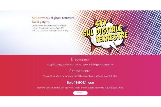 Come attivare la tessera Sky sul digitale terrestre