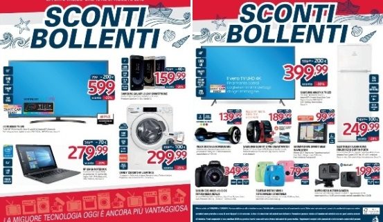 Dal 10 al 31 Agosto arrivano gli SCONTI BOLLENTI!