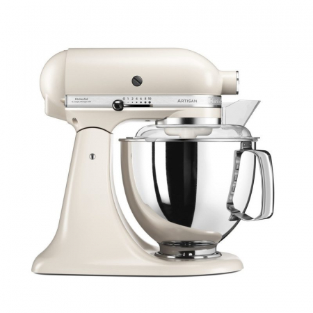 KitchenAid Artisan 300W 4.8L Bianco Meringa robot da cucina 5KSM175PSELT