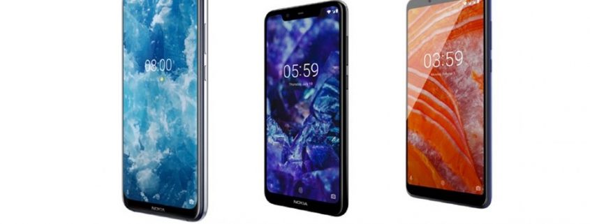 HMD Global annuncia 3 nuovi Nokia: Nokia 8.1, Nokia 3.1 Plus e Nokia 5.1 Plus