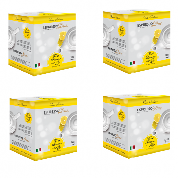 100 CAPSULE LAVAZZA THE' AL LIMONE ESPRESSO POINT CIALDE Thè Tè - Foto 3