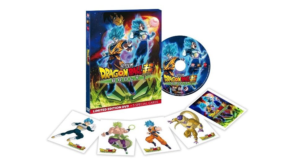 Scopri Dragon Ball Super – Broly e tutte le altre novità in home video del 19 Giugno!