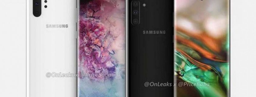 Manca l’ufficialità ma sembra oramai sicura la presentazione il 7 Agosto a New York del Samsung Galaxy Note 10. Due i modelli attesi: uno con schermo da 6,75" e connettività 5G e uno più piccolo da 6,2".