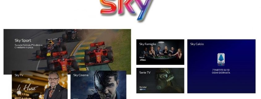 Scopri le nuove offerte Sky via satellite!