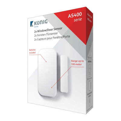 Sensore Wireless per Porta e Finestra – SAS-ALARM 400 2 Sensore Wireless per Porta e Finestra – SAS-ALARM 400 2