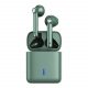 AREA Stone Auricolari Bluetooth 5.0 con Custodia di Ricarica Wireless, Verde Pineta