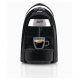 Macchina da Caffè Diadema S16 Nera Caffitaly con 50 Capsule Incluse