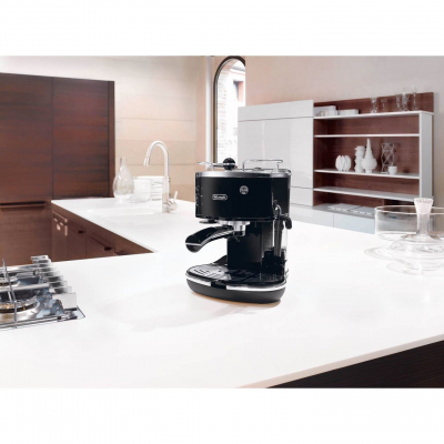 Macchina da Caffè De Longhi Icona ECO311.BK Nera Macchina da Caffè De Longhi Icona ECO311.BK Nera