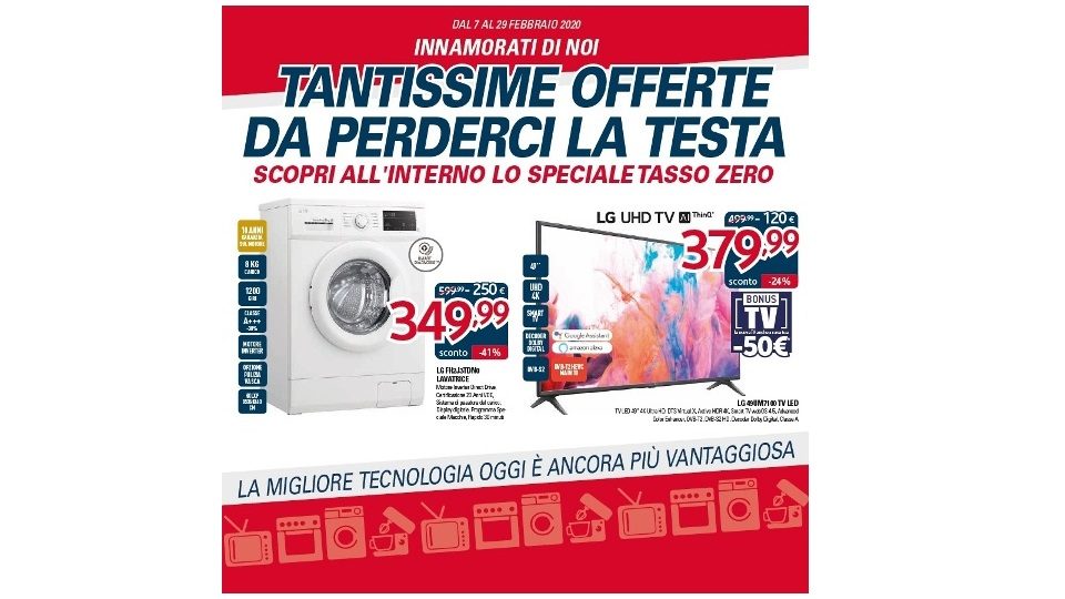 Sfoglia il volantino con le nostre offerte dal 7 al 29 Febbraio!