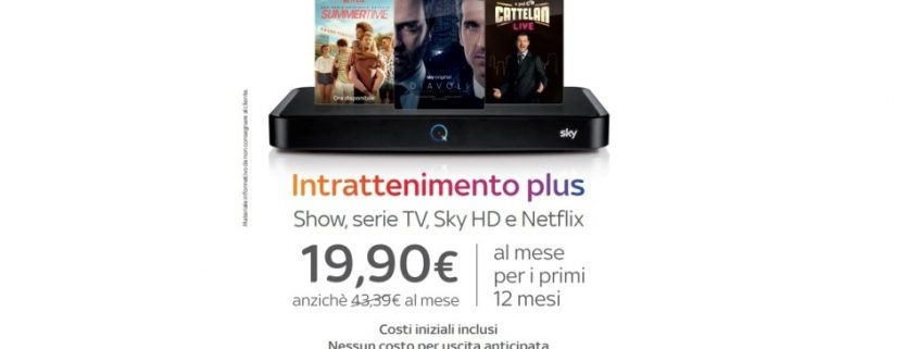 Attiva Sky Cinema a soli 19,90 euro al mese per 12 mesi!