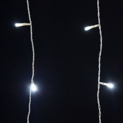 Tenda 3,1 x 0,8 metri, 256 LED di colore Bianco Freddo, Giochi di Luce Automatici Tenda 3,1 x 0,8 metri, 256 LED di colore Bianco Freddo, Giochi di Luce Automatici