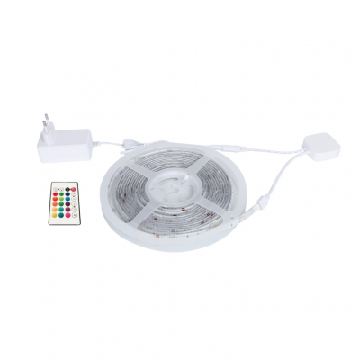 Striscia a Led Smart WiFi 2m, 120 Led RGB + Bianco Naturale, Telecomando + Alimentatore inclusi Striscia a Led Smart WiFi 2m, 120 Led RGB + Bianco Naturale, Telecomando + Alimentatore inclusi