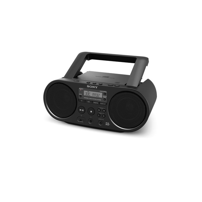 Sony ZS-PS55B Stereo Portatile con Lettore CD, DAB+, Radio FM