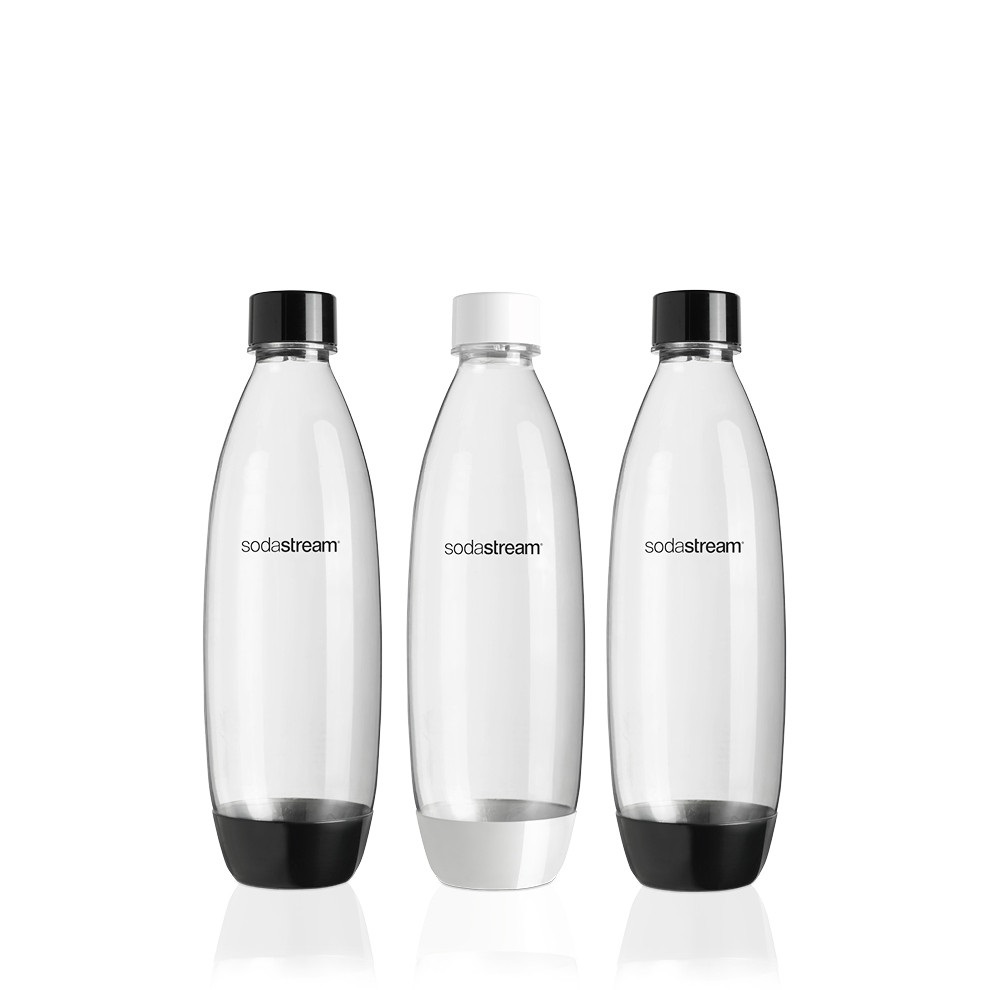 SodaStream Confezione da 3 Bottiglie Fuse in Plastica da 1 Litro