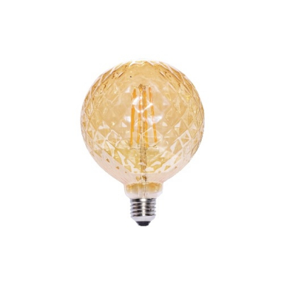 Luci da Esterno  Lampadina LED Sfera Incanto 2W E27 a filamento, 245  Lumen, Luce Calda