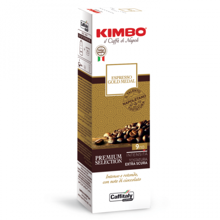 Caffitaly 10 Capsule Caffè Kimbo Espresso Gold Medal