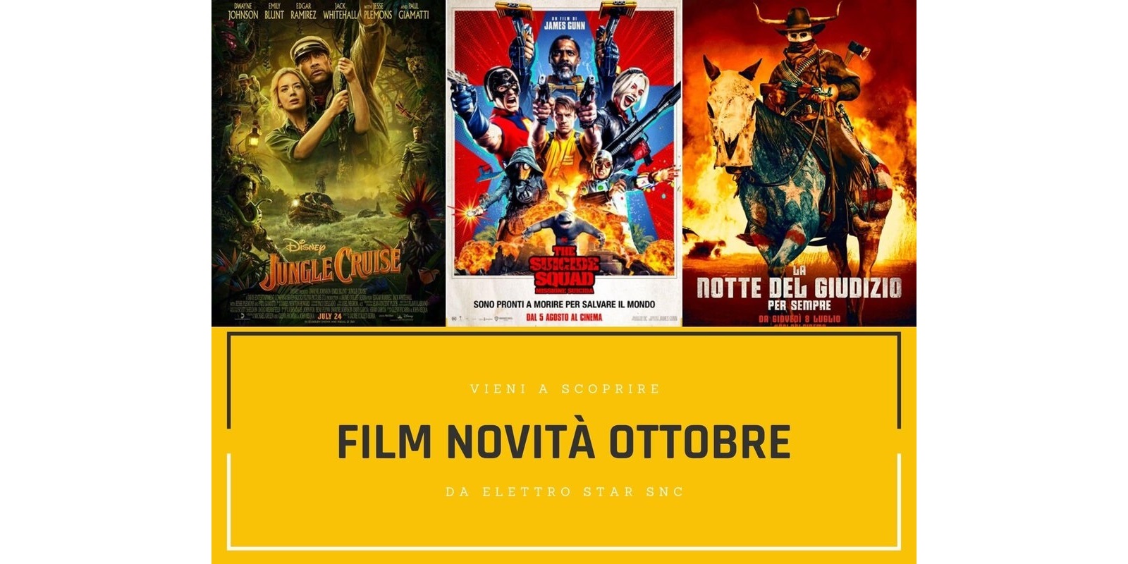 Scopri i Film Novità di Ottobre