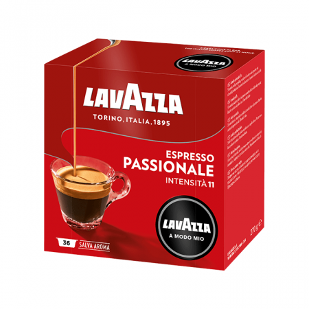 Lavazza A Modo Mio Caffè Espresso Passionale - 144 Capsule