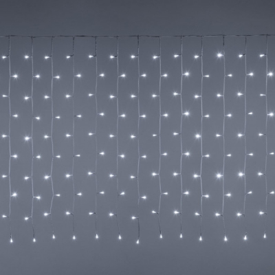 66298 Tenda Luminosa 500 LED Bianco Freddo 5 x 1m