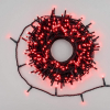 Catena luminosa 25,7 m, 360 LED Rosso, 8 Giochi di Luce