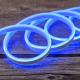 168 12397 Tubo Luminoso Led Neonflex Bifacciale Flessibile Blu