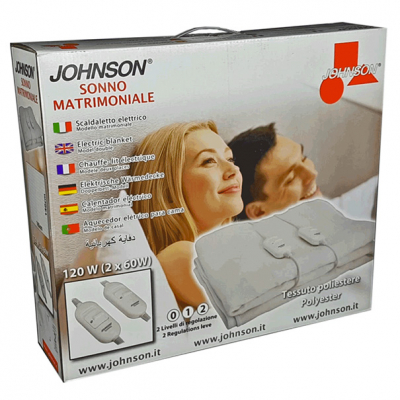 Johnson Sonno Matrimoniale Scaldaletto Elettrico Johnson Sonno Matrimoniale Scaldaletto Elettrico