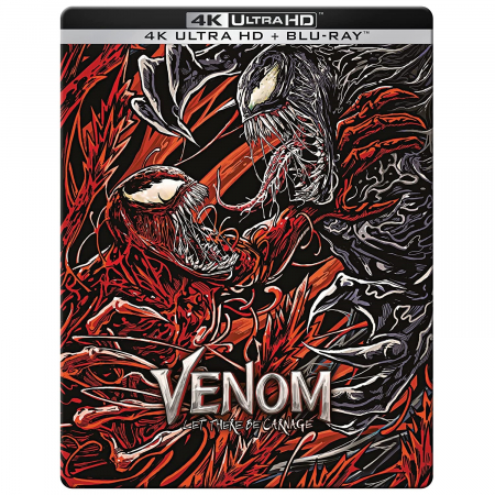 Venom - La Furia Di Carnage Steelbook (Blu-Ray 4K Ultra HD+Blu-Ray)