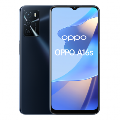 Oppo A16s Memoria 64GB, RAM 4GB, Crystal Black