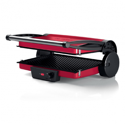 Bosch Contact Grill TCG4104 Bistecchiera 2000W Rossa Bosch Contact Grill TCG4104 Bistecchiera 2000W Rossa