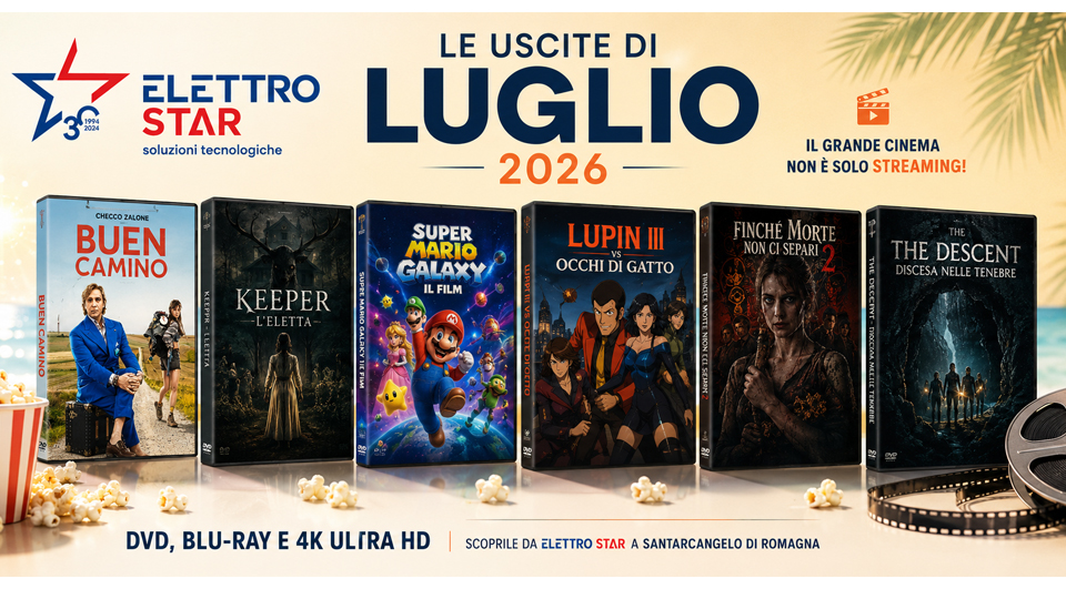 Scopri i Film in arrivo a Luglio 2026