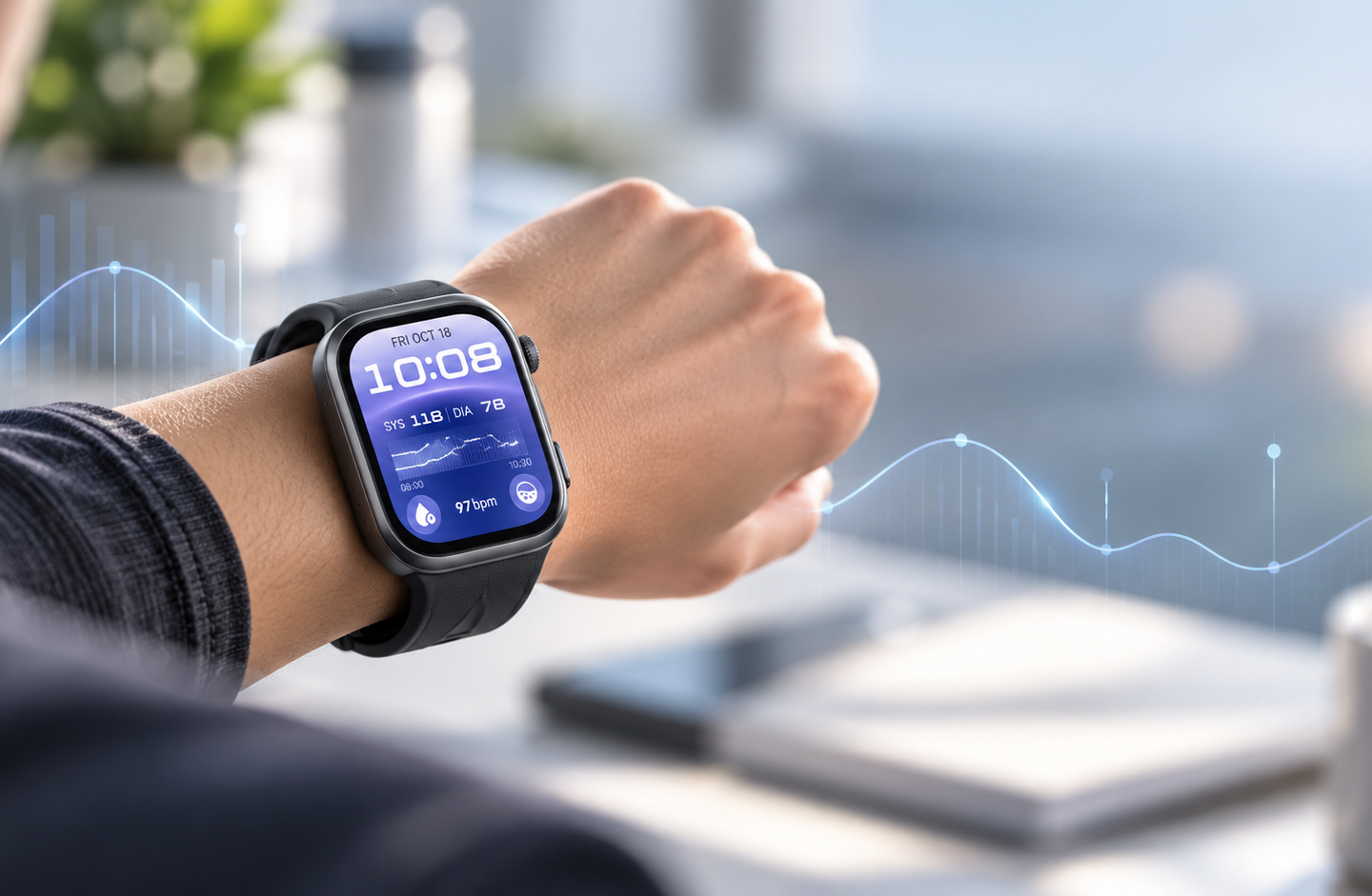 Smartwatch e salute: Huawei Watch D3 misura la pressione dal polso