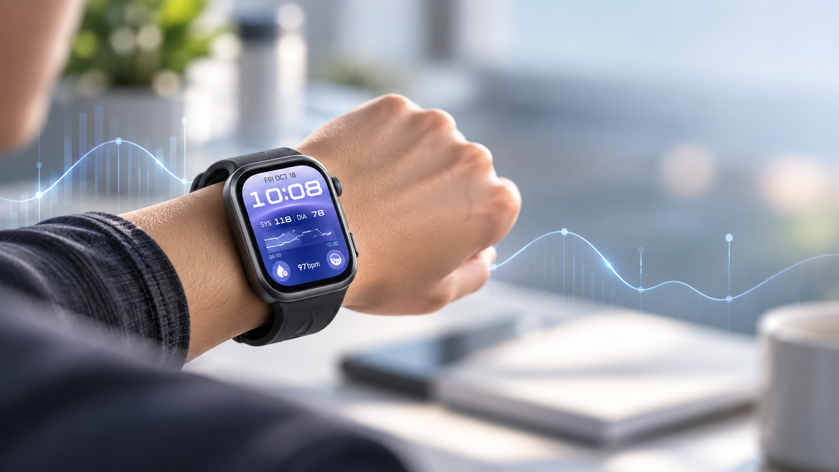 Smartwatch e salute: Huawei Watch D3 misura la pressione dal polso